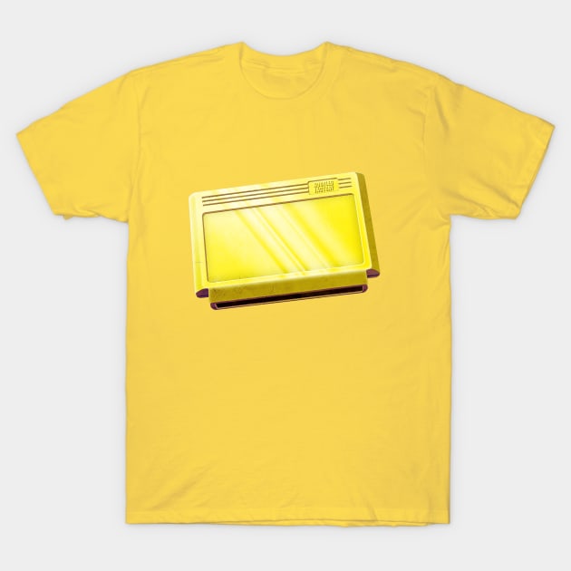 Retro Cartridge Yellow T-Shirt by Bootleg Factory